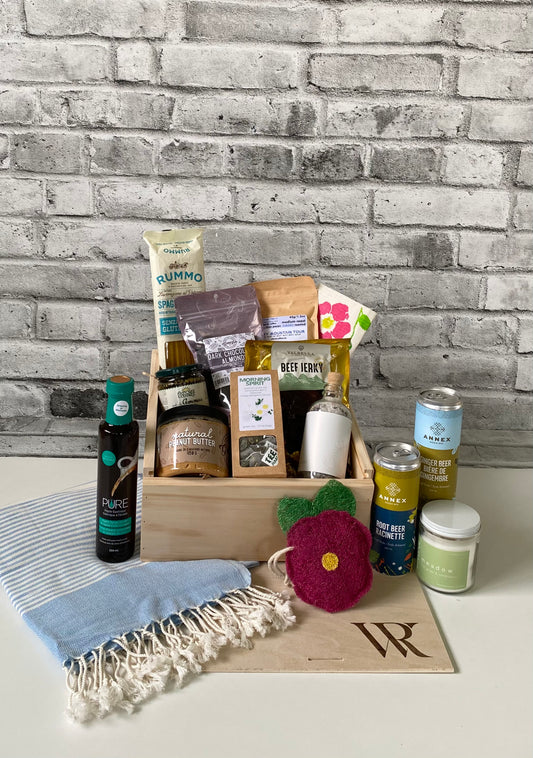 Wild Rose Gourmet Box - Wild Rose Gift Box Co. Our gift baskets contain all local product from other independent businesses and we delivery to Cochrane, Calgary, Canmore and everywhere in between. Canada wide shipping also available.